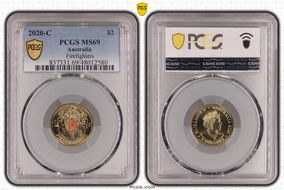 2020-C $2 Firefighters Colorized MS69