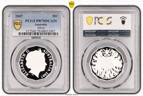 2007 50C Silver PR70DCAM