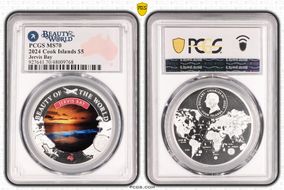 2024 $5 Jervis Bay Beauty of the World MS70