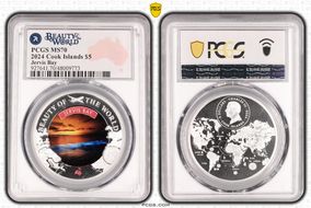 2024 $5 Jervis Bay Beauty of the World MS70