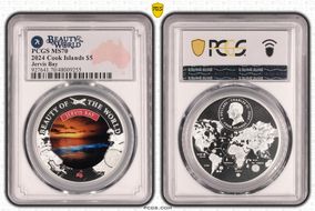 2024 $5 Jervis Bay Beauty of the World MS70