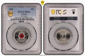 2008 25C Armistice MS66