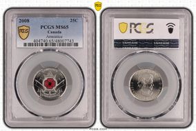 2008 25C Armistice MS65