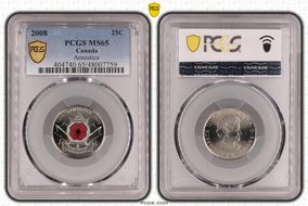 2008 25C Armistice MS65