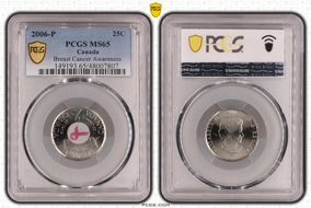 2006-P 25C Breast Cancer Awareness Colorized MS65