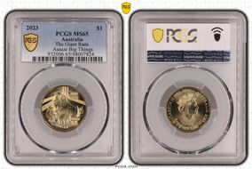 2023 $1 The Giant Ram Aussie Big Things MS65