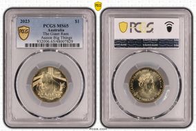 2023 $1 The Giant Ram Aussie Big Things MS65