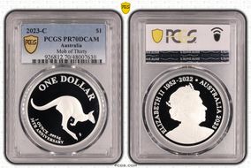 2023-C $1 Mob of Thirty Ag PR70DCAM