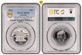 2023 20C Edward the Emu 35th Ann. MS70