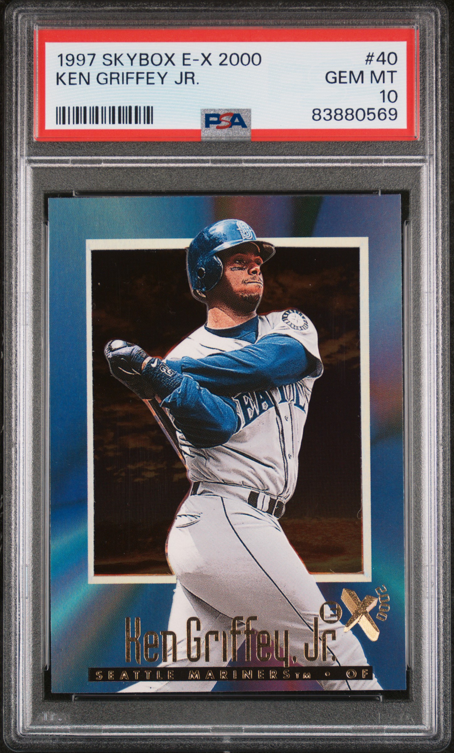 1997 SKYBOX E-X 2000 #40 KEN GRIFFEY JR.