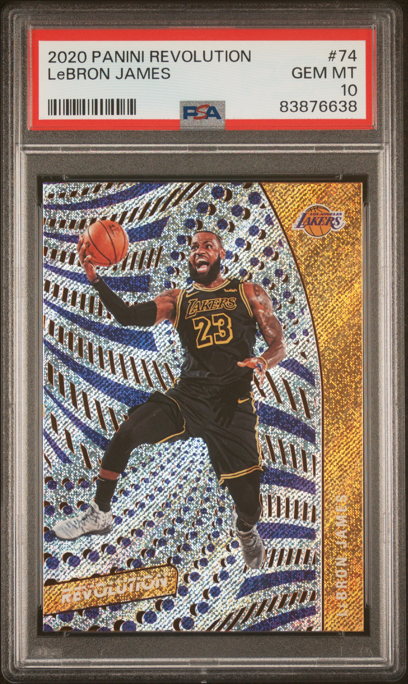 2020 PANINI REVOLUTION #74 LeBRON JAMES
