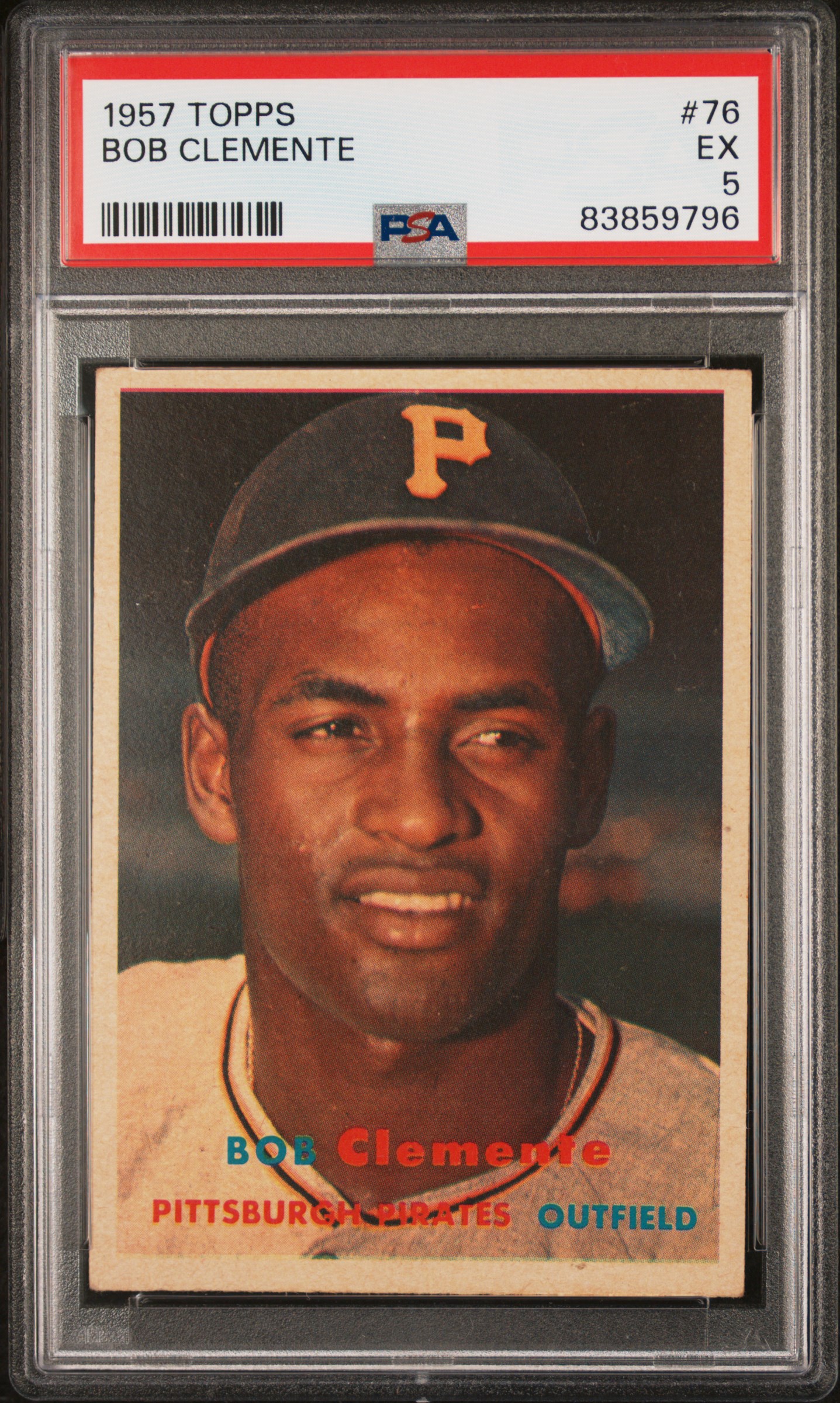 1957 TOPPS #76 BOB CLEMENTE