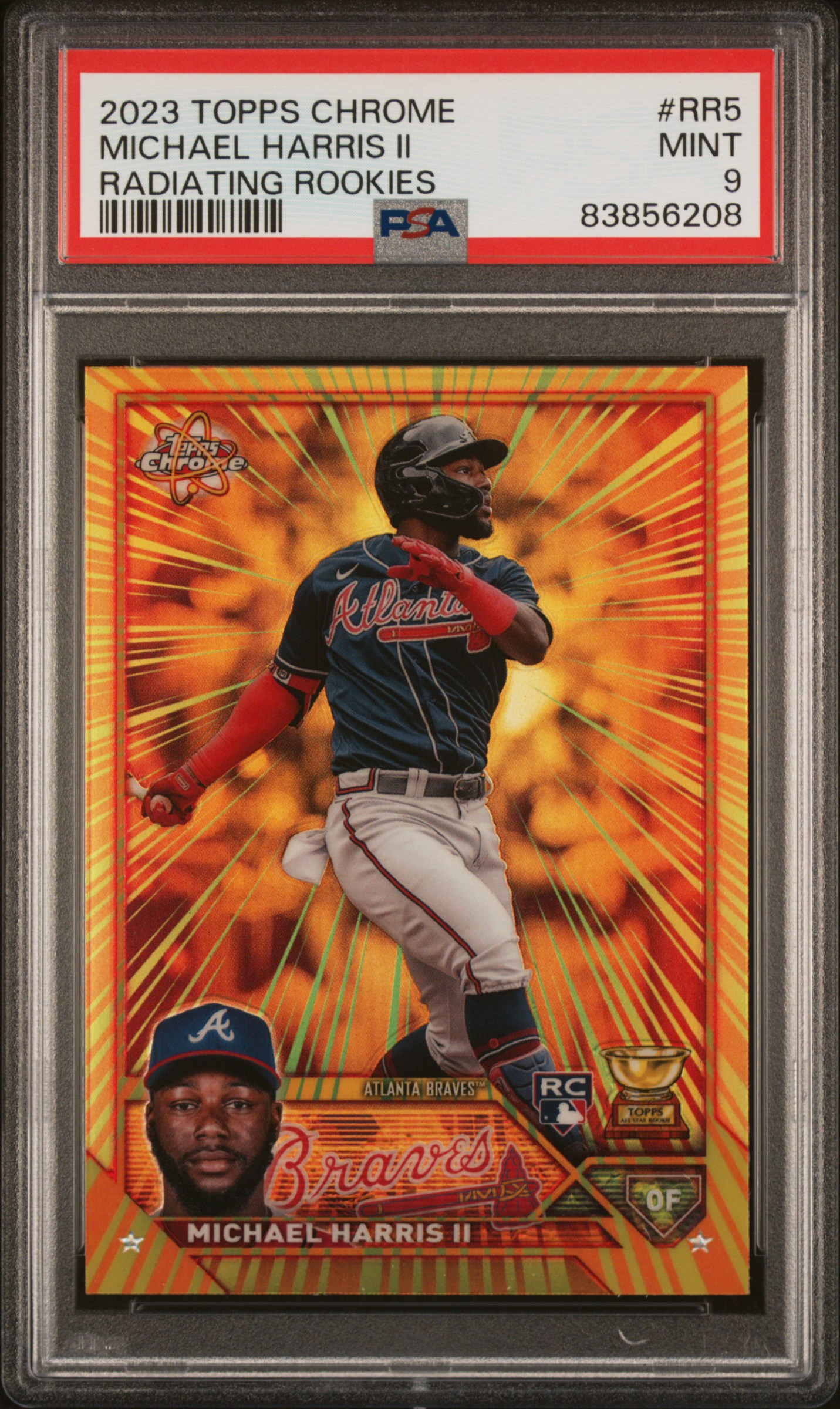 2023 TOPPS CHROME RADIATING ROOKIES #RR5 MICHAEL HARRIS II