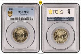 2022 $1 MS65