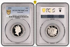 1992 10C PR70DCAM