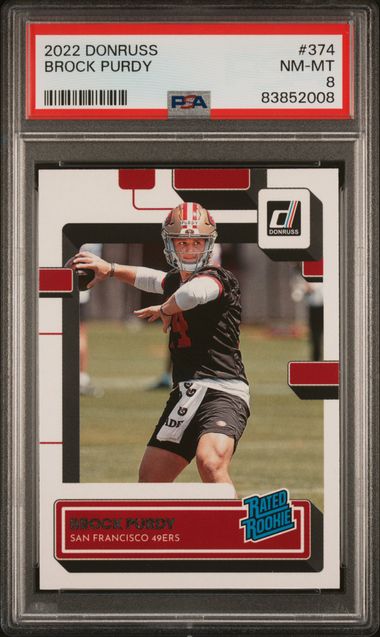 2022 Panini Donruss Rated Rookie #374 Brock front