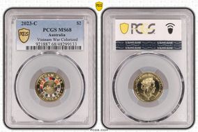 2023-C $2 Vietnam War Colorized MS68