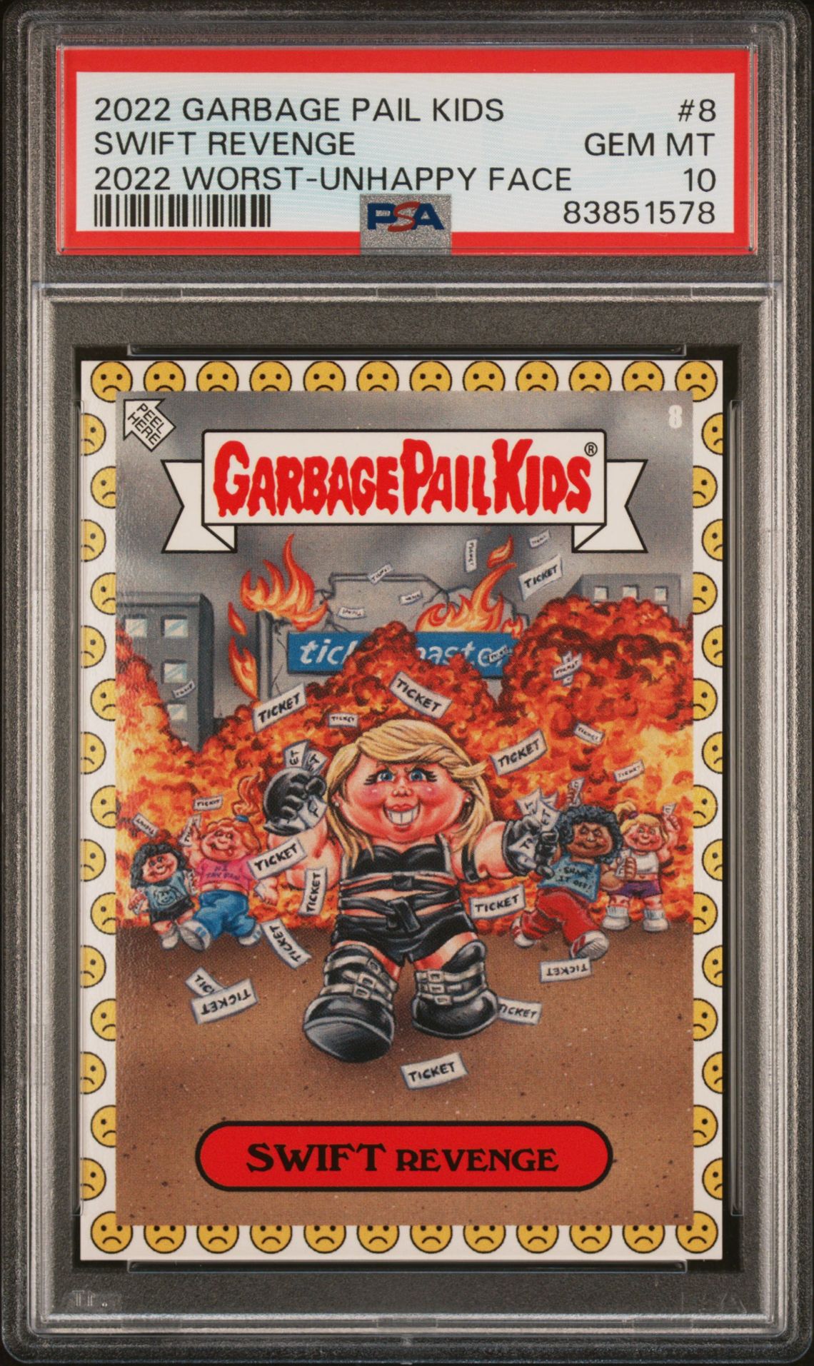 2022 Garbage Pail Kids Kids #8 Swift Revenge front