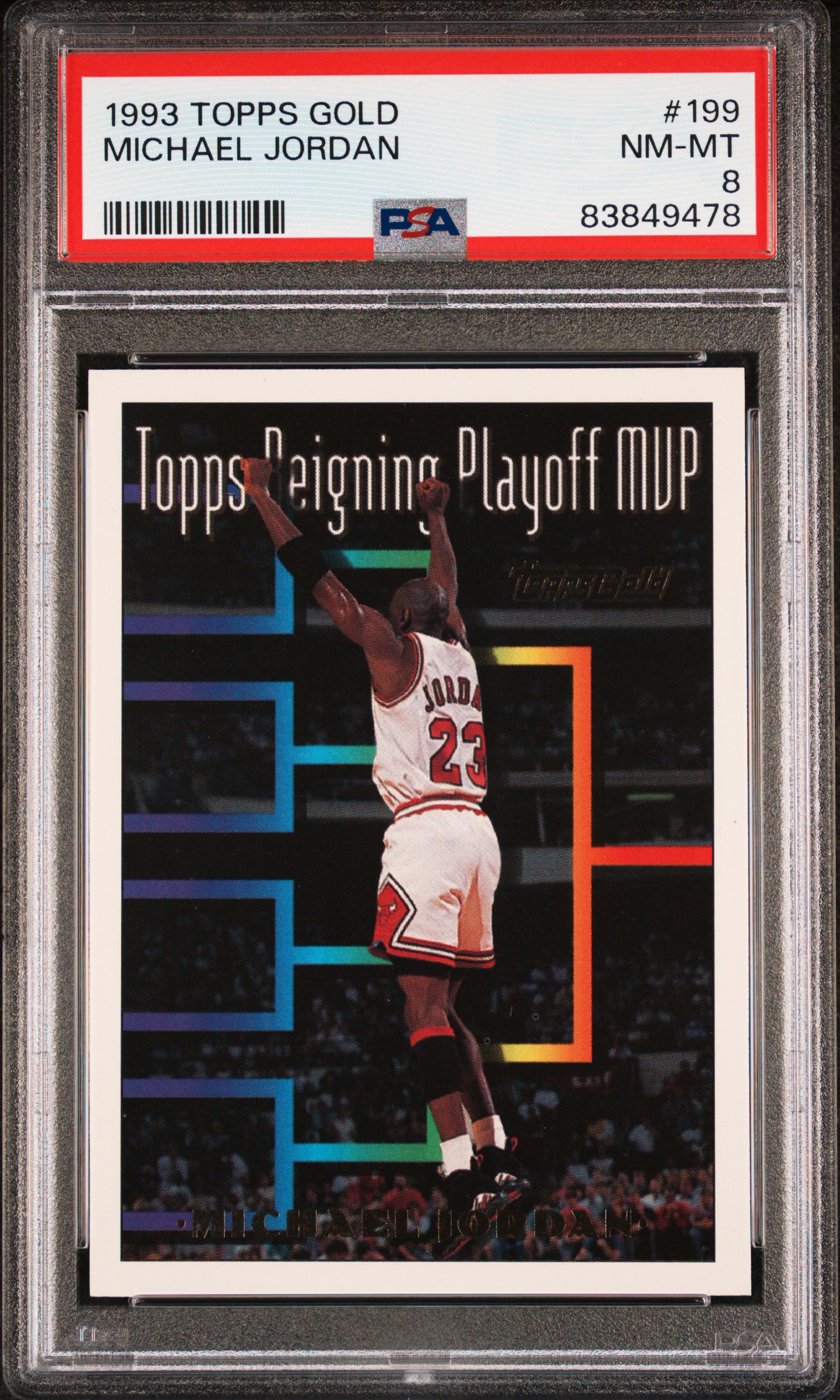 1993 TOPPS GOLD #199 MICHAEL JORDAN