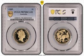 1985 $1 PR70DCAM