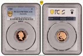1985 1C PR70DCAM