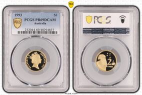 1993 $2 PR69DCAM