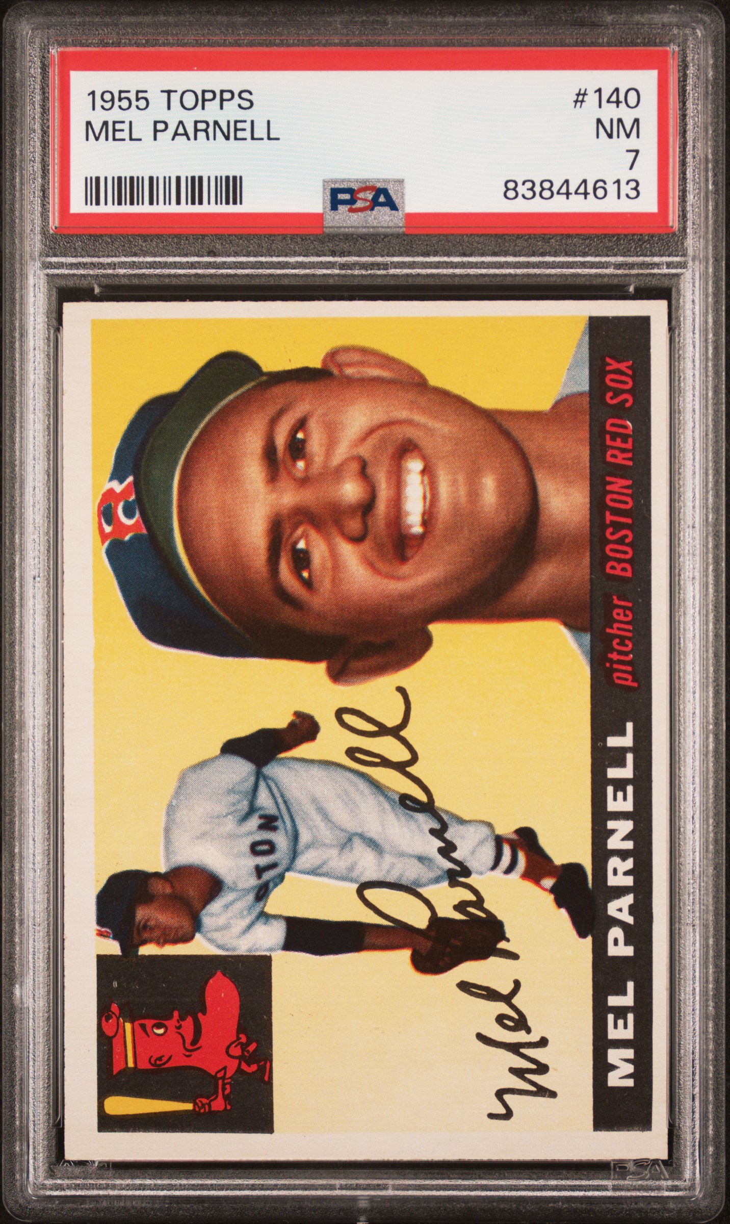 1955 TOPPS #140 MEL PARNELL