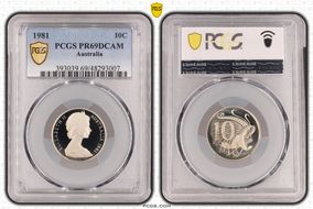 1981 10C PR69DCAM