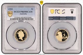 1993 $2 PR69DCAM