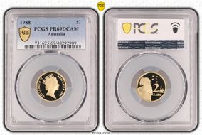 1988 $2 PR69DCAM