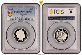 2005 10C Silver PR70DCAM