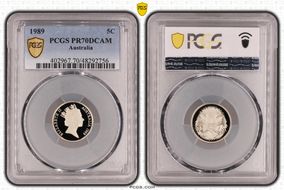 1989 5C PR70DCAM