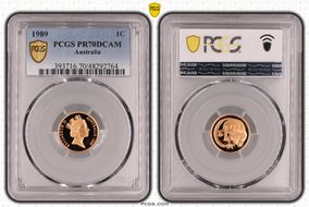 1989 1C PR70DCAM
