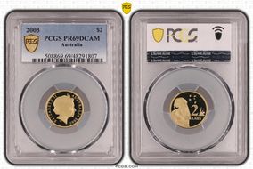 2003 $2 PR69DCAM