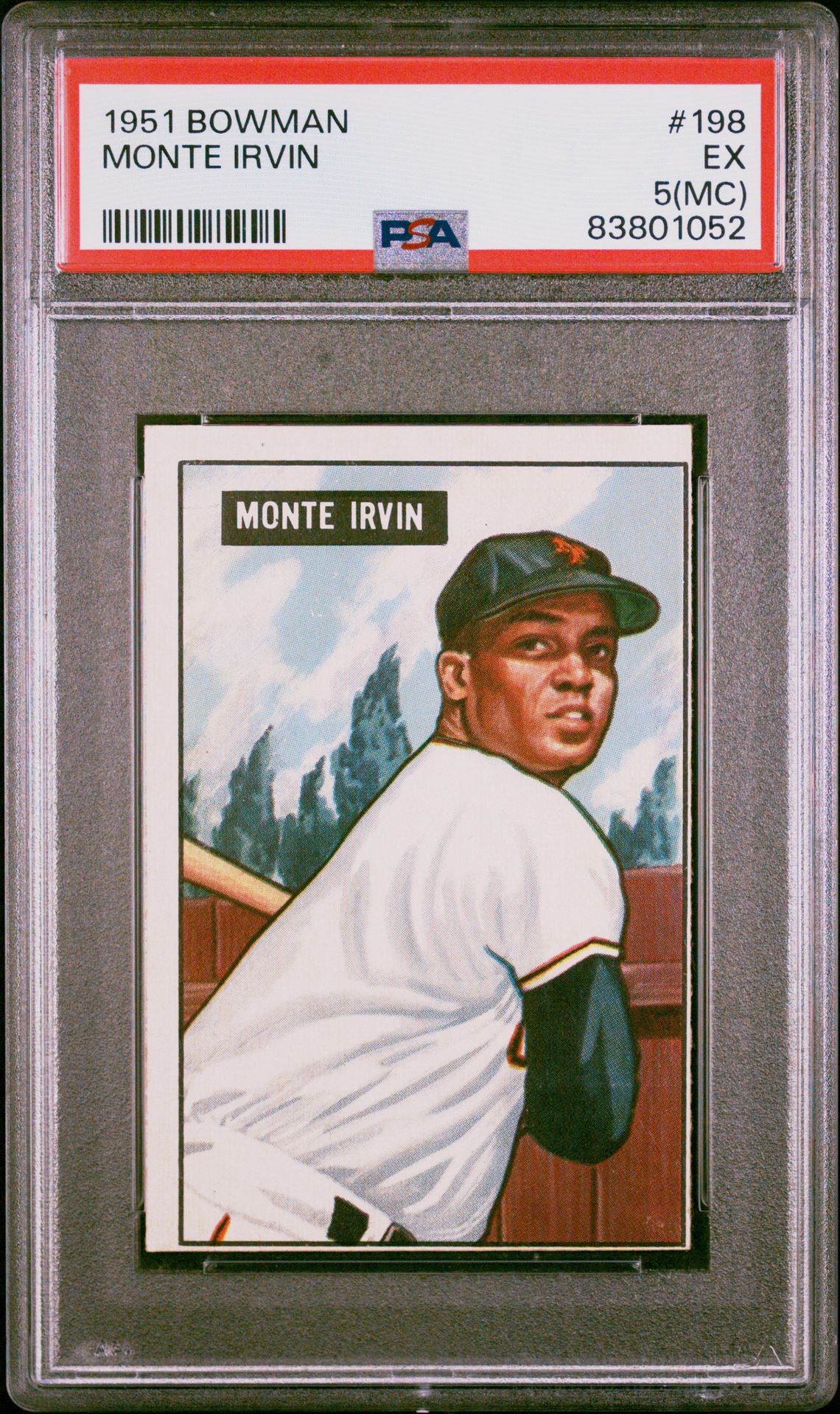 1951 Bowman BOWMAN #198 Monte Irvin front