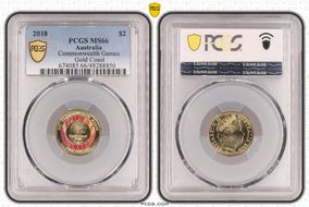 2018 $2 Commonwealth Games Gold Coast MS66