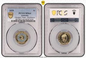 2020 $2 Olympic Team - Resilience MS64