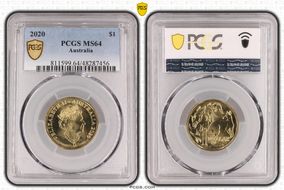 2020 $1 MS64