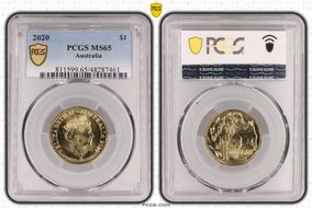 2020 $1 MS65