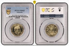 2020 $1 MS63