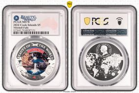 2024 $5 Mitchell Falls Beauty of the World MS70