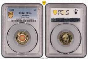 2022 $2 Honey Bee Colorized MS66