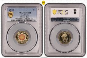 2022 $2 Honey Bee Colorized MS65