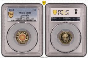 2022 $2 Honey Bee Colorized MS65