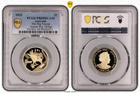 2023 $1 The Big Swoop Aussie Big Things PR69DCAM