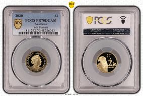 2020 $2 PR70DCAM