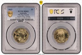 2023 $1 The Big Swoop Aussie Big Things MS63