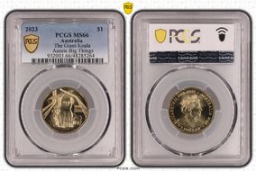 2023 $1 The Giant Koala Aussie Big Things MS66