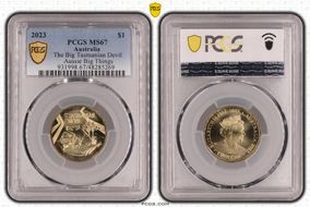 2023 $1 The Big Tasmanian Devil Aussie Big Things MS67