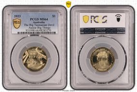 2023 $1 The Big Tasmanian Devil Aussie Big Things MS64